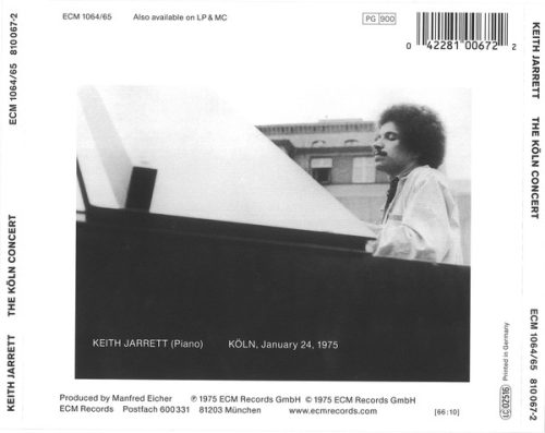 Keith Jarrett – The Köln Concert (CD) - Image 2