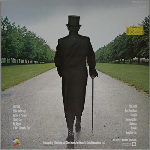 Elton John – A Single Man (LP, i hapur) - Image 4