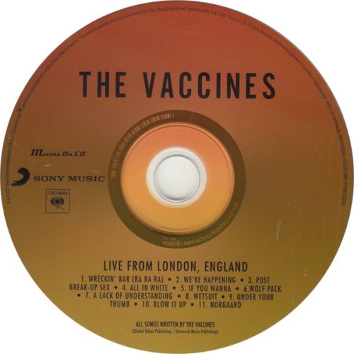 Vaccines, The-Live From London, England (CD) - Image 2