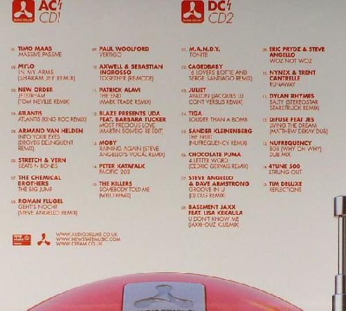 Various Electronic Music-Cream: Audio Deluxe 2-CD - Image 2