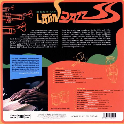 Various-Best Of Latin Jazz (LP) - Image 2