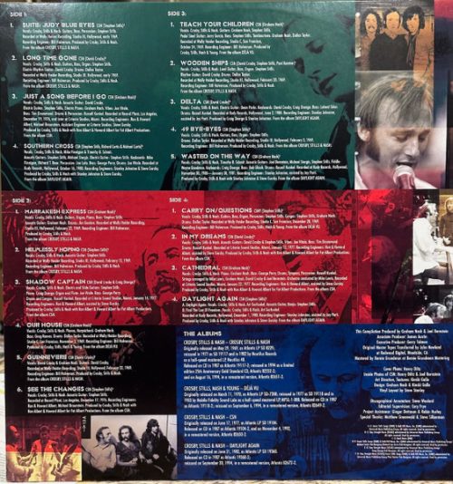 Crosby, Stills & Nash-Greatest Hits (2-LP) - Image 4
