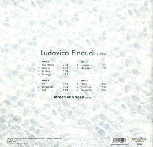 J. Van Veen: Einaudi Piano Music (2-LP) - Image 2