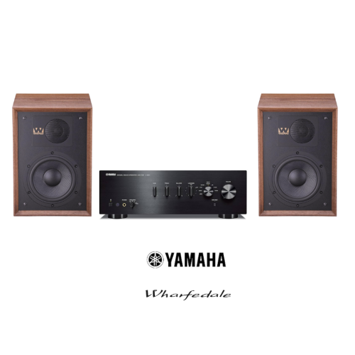 Amplifikator Yamaha As 301 + Bokse Denton Wharfedale