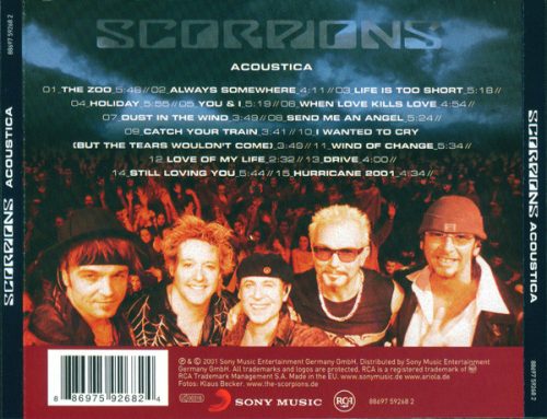 Scorpions-Acoustica (CD) - Image 2