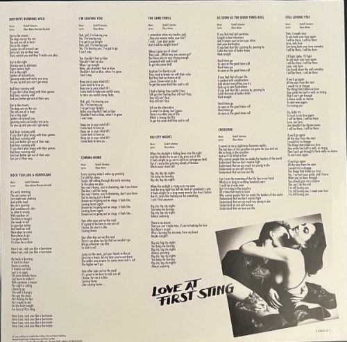 Scorpions-Love At First Sting (silver LP) - Image 2