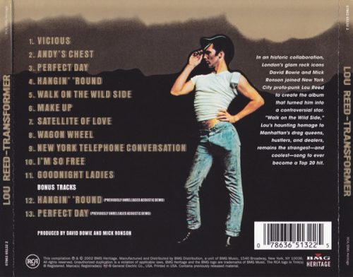 Lou Reed-Transformer (CD) - Image 2