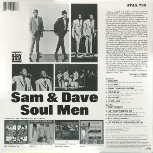 Sam & Dave-Soul Men (LP) - Image 2