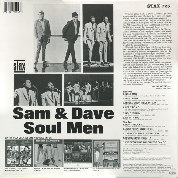 Sam & Dave-Soul Men (LP) - Image 2