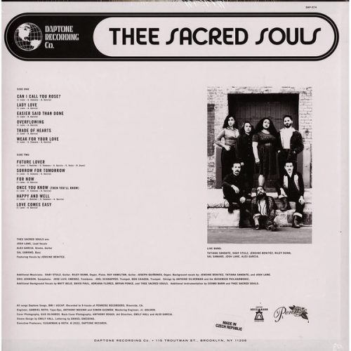 Thee Sacred Souls-Thee Sacred Souls (LP) - Image 2