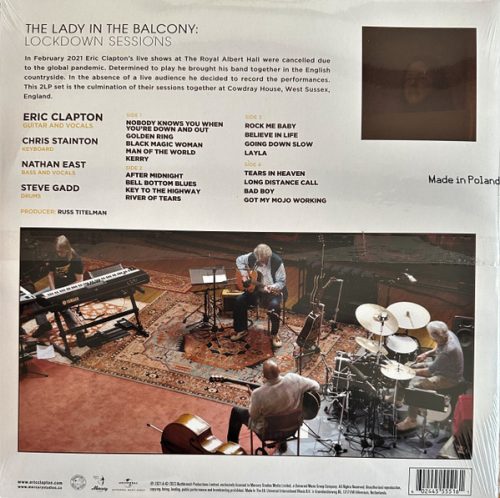 Clapton, Eric-Lady In The Balcony: Lockdown sessions ( Colored 2-LP) - Image 2