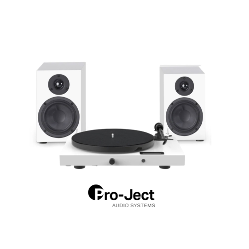 SET PRO-JECT JUKE BOX White  (gramafon + bokse)