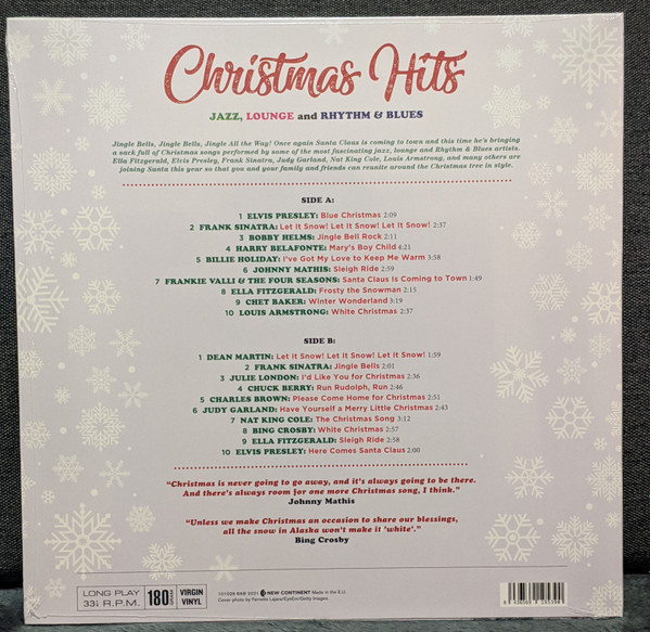 Various - Christmas Hits - 20 Greatest Christmas Hits (LP) - Image 2
