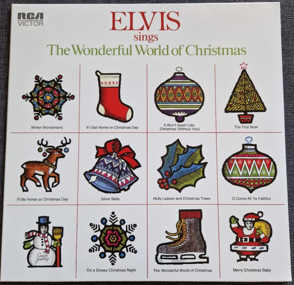 Elvis Presley - Elvis Sings The Wonderful World of Christmas (LP)