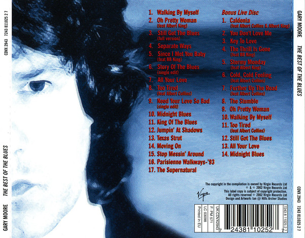 Gary Moore - Best Of The Blues (CD) - Image 2