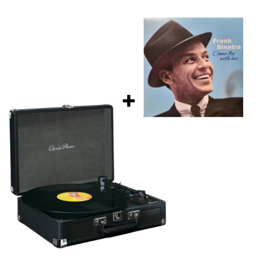 Gramafon TT115 Bk + Sinatra "Fly with me" Color LP