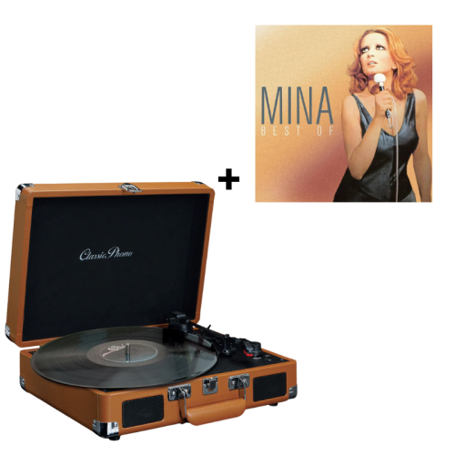 Gramafon Lenco TT10 BN + Vinyl Mina Best !