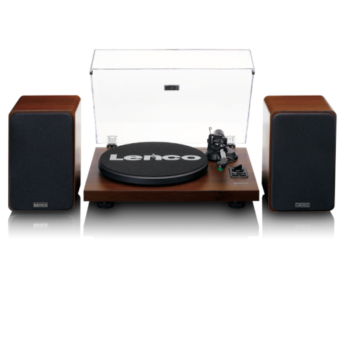 Set Gramafon me Bokse Lenco LS-600 Walnut